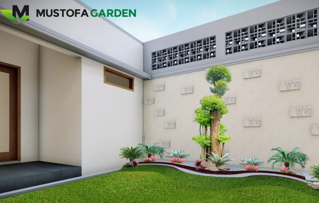 Taman Rumah Bpk. Rudi Design Taman Bpk Rudi 4 1024x652