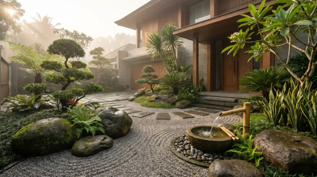 jasa taman depan rumah jogja bikin tampilan mewah (2)