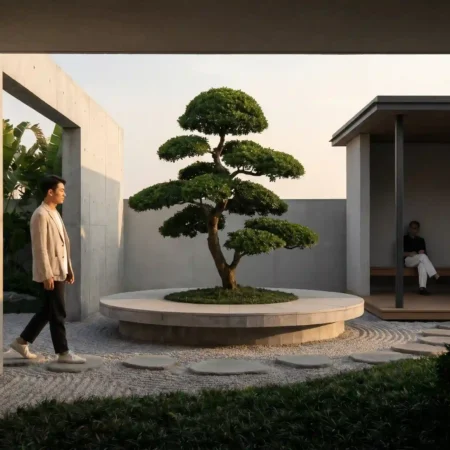 jasa taman kantor jogja bikin lingkungan kerja fresh