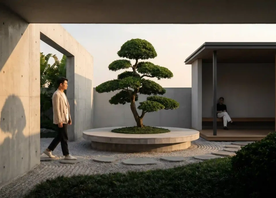 jasa taman kantor jogja bikin lingkungan kerja fresh