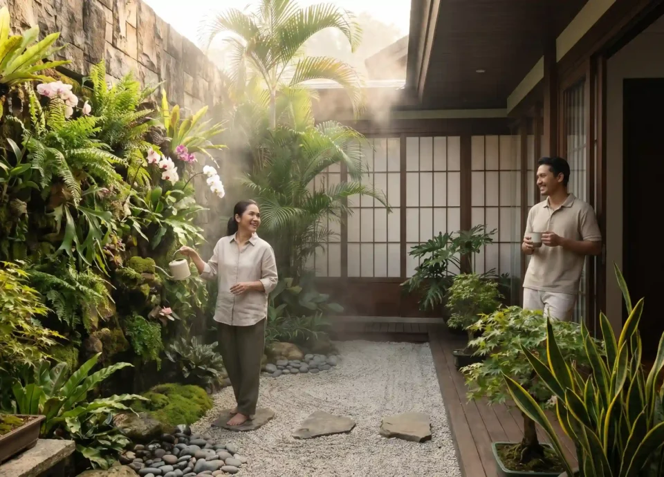 jasa taman vertikal jogja solusi lahan sempit (2)